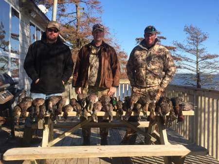 Mattamuskeet duck hunting, Mattamuskeet swan hunting, Mattamuskeet goose hunting, Pamlico duck hunting, Pamlico swan hunting, Pamlico goose hunting, Hyde County NC duck hunting, Hyde County NC swan hunting, Hyde County NC goose hunting,  Geese Canada, white-fronted, snow, blue, ross Puddle ducks - teals, ruddy, mallards, widgeons, woodies, gadwall, pintail, shoveler Diver ducks - canvasback, blackhead, redhead, bluebill, ring-necked, scaups greater and lesser, goldeneye, brant Sea ducks -  mergansers, bufflehead, surf, common, white-winged scoters, black (common) scoters, old squaw, long tailed duck Coots and swans